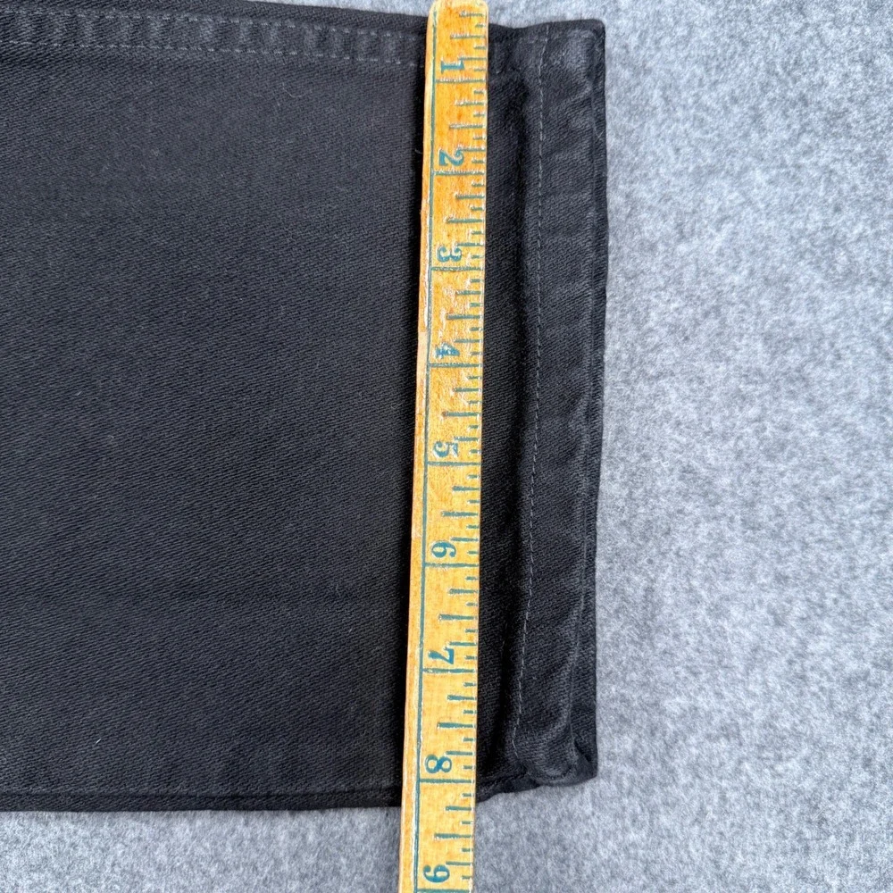 Wrangler Cowboy Cut Mens Black Straight Leg Denim Jeans 1013MWZWK 36x34